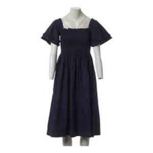 Molly Goddard Adelaid smocked dress sz med
